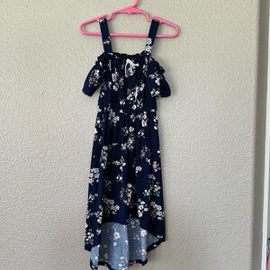 Blue Floral Dress